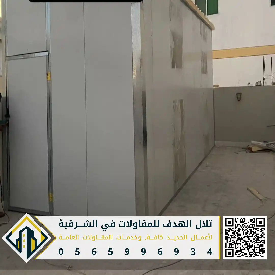 تكلفة بناء مجلس خارجي بالساندوتش بانل بالدمام في حي طيبه