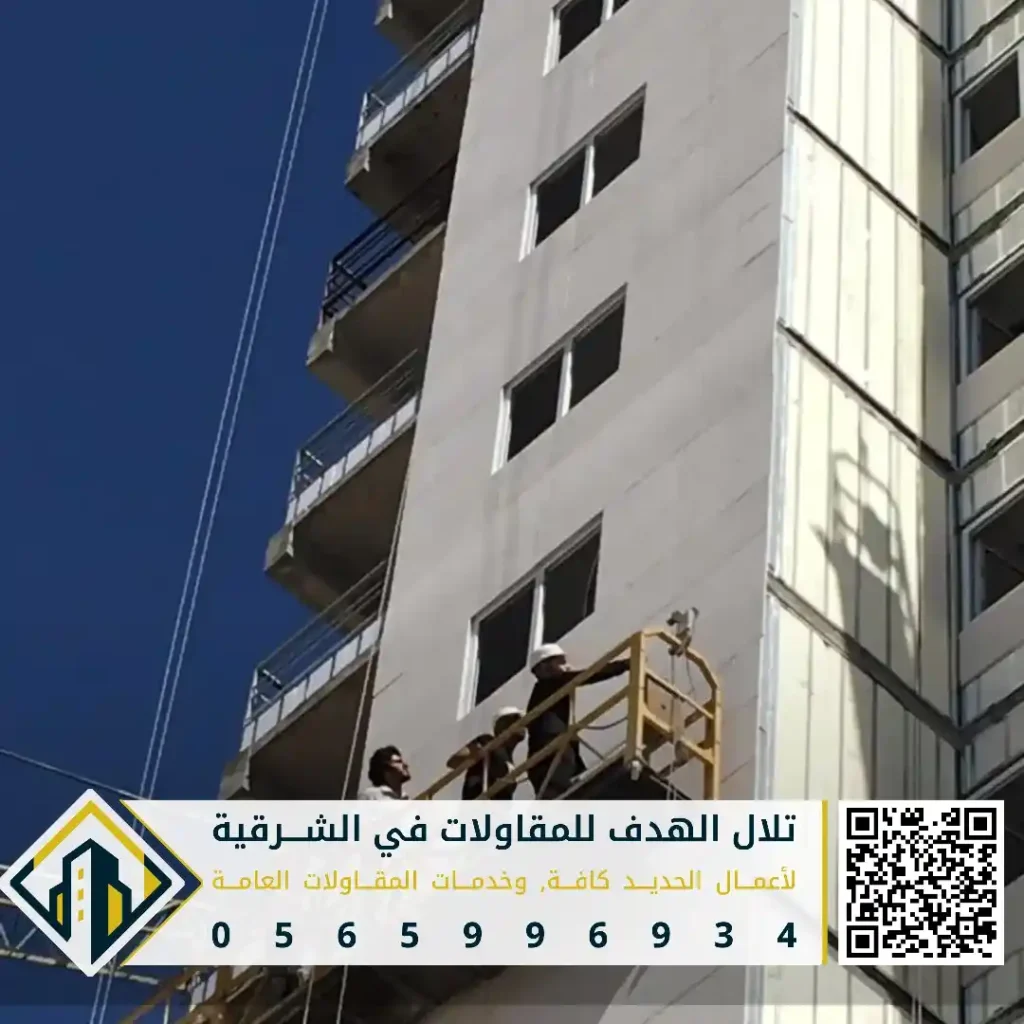 ديكور اسمنت بورد خارجي في الخبر في حي العليا